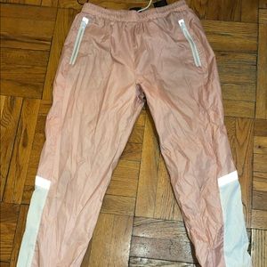 Pink Reflective Running Pants